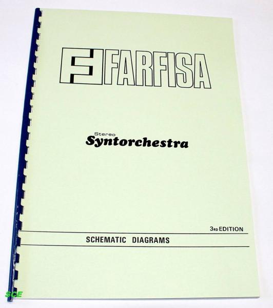 Farfisa Keyboard Syntorchestra / technische Unterlage